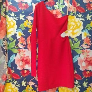 BCBG dress Brand New. Never worn. Bright coral